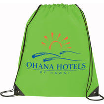 Bullet Lime Green Large Oriole Drawstring Bag