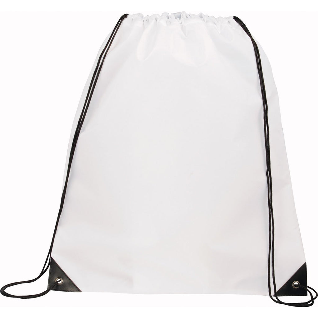 Bullet White Large Oriole Drawstring Bag