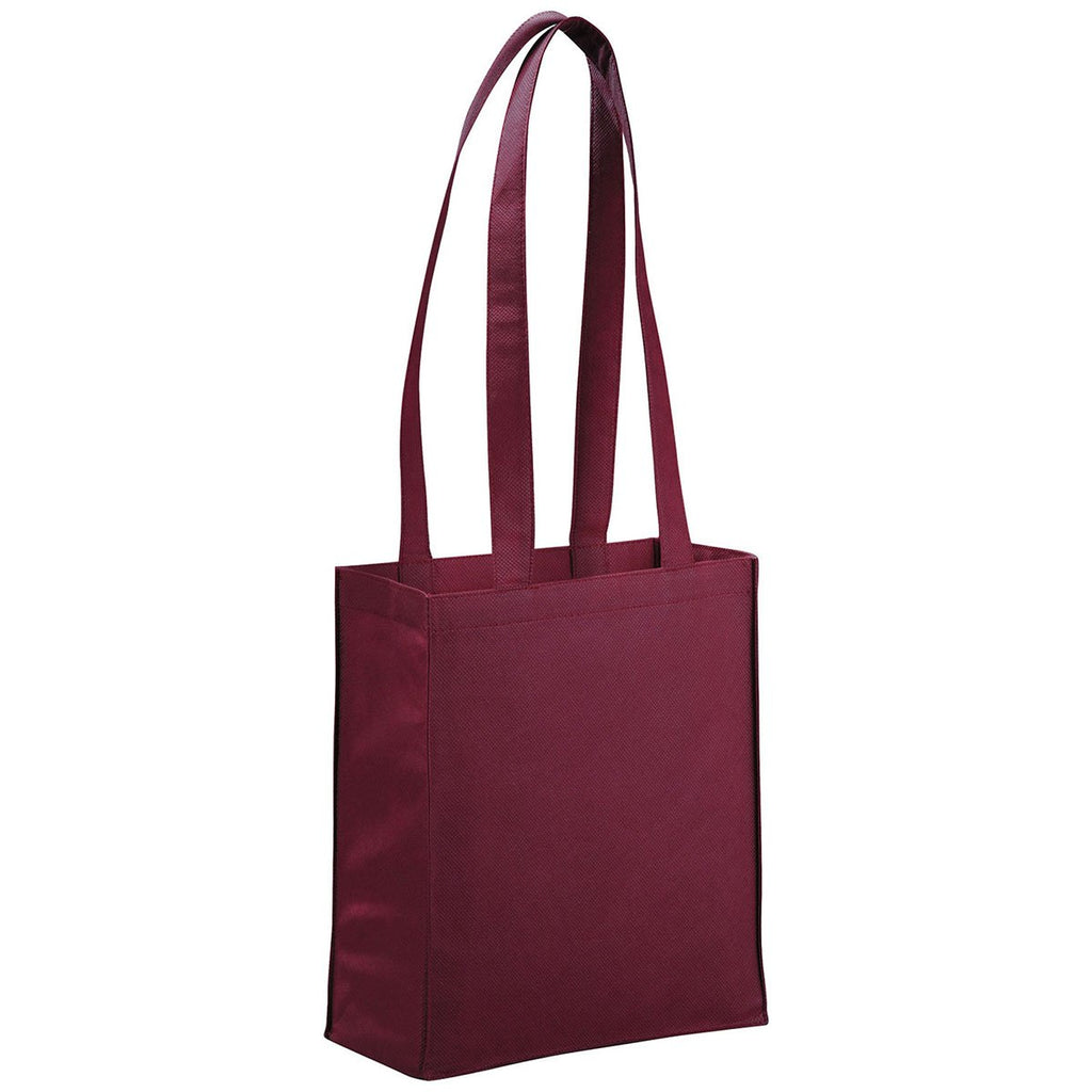 Bullet Burgundy Mini Elm Non-Woven Tote