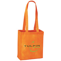 Bullet Orange Mini Elm Non-Woven Tote