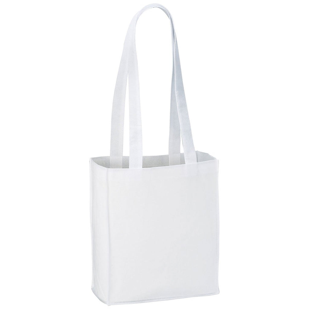Bullet White Mini Elm Non-Woven Tote