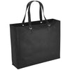Bullet Black Oak Non-Woven Shopper Tote