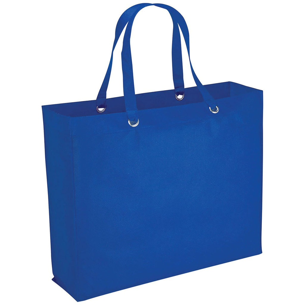 Bullet Blue Oak Non-Woven Shopper Tote