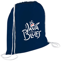 Bullet Navy Blue 4oz Cotton Drawstring Bag