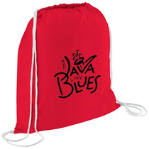 Bullet Red 4oz Cotton Drawstring Bag
