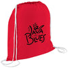 Bullet Red 4oz Cotton Drawstring Bag