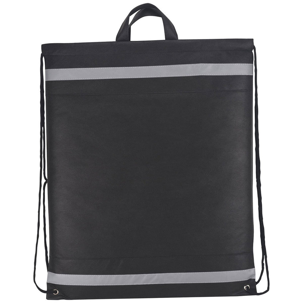 Bullet Black Eagle Non-Woven Drawstring Bag