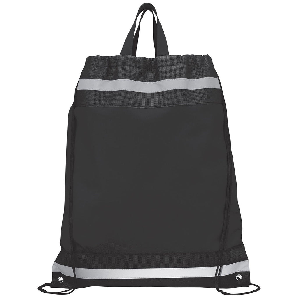 Bullet Black Eagle Non-Woven Drawstring Bag