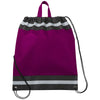 Bullet Burgundy Eagle Non-Woven Drawstring Bag
