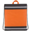 Bullet Orange Eagle Non-Woven Drawstring Bag
