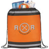 Bullet Orange Eagle Non-Woven Drawstring Bag