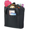Bullet Black Heavy Duty Zippered Convention Tote