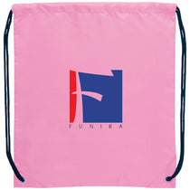 Bullet Pink Oriole Drawstring Bag