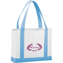 Bullet Light Blue Large Boat Tote