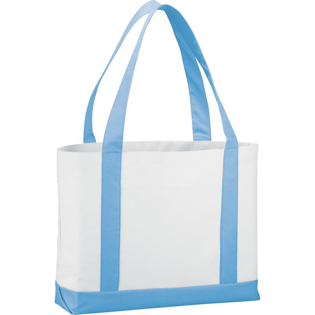 Bullet Light Blue Large Boat Tote