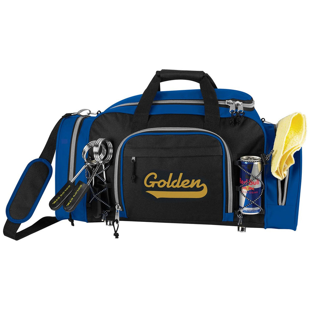 Bullet Black With Blue Trim Getaway 23" Deluxe Duffel Bag