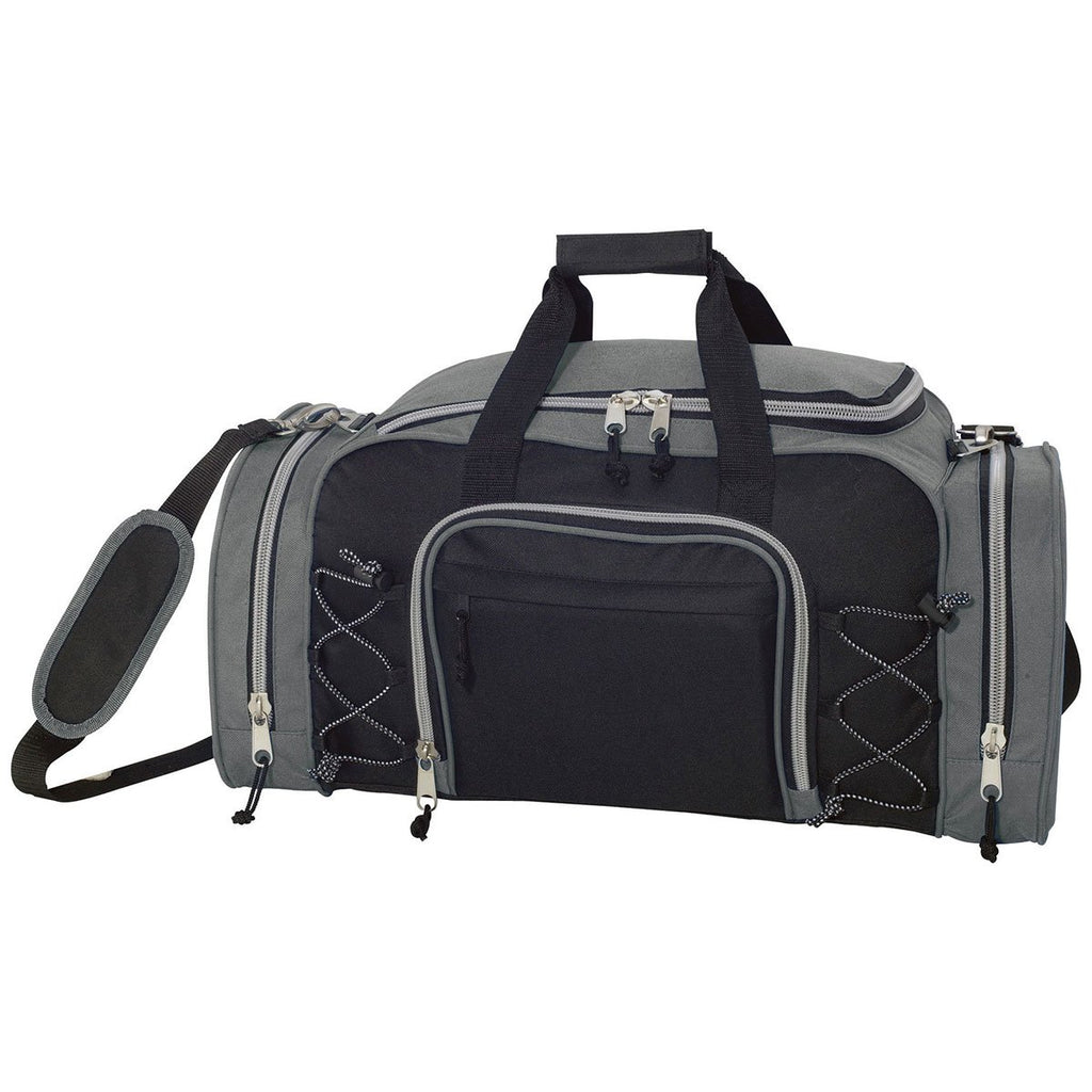 Bullet Black With Grey Trim Getaway 23" Deluxe Duffel Bag