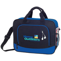 Bullet Black with Blue Trim Barracuda Business Briefcase