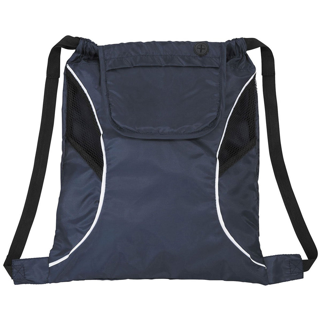 Bullet Navy Blue Bumblebee Deluxe Drawstring Bag