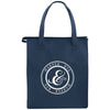 Bullet Navy Blue Deluxe Non-Woven Insulated Grocery Tote