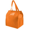 Bullet Orange Deluxe Non-Woven Insulated Grocery Tote