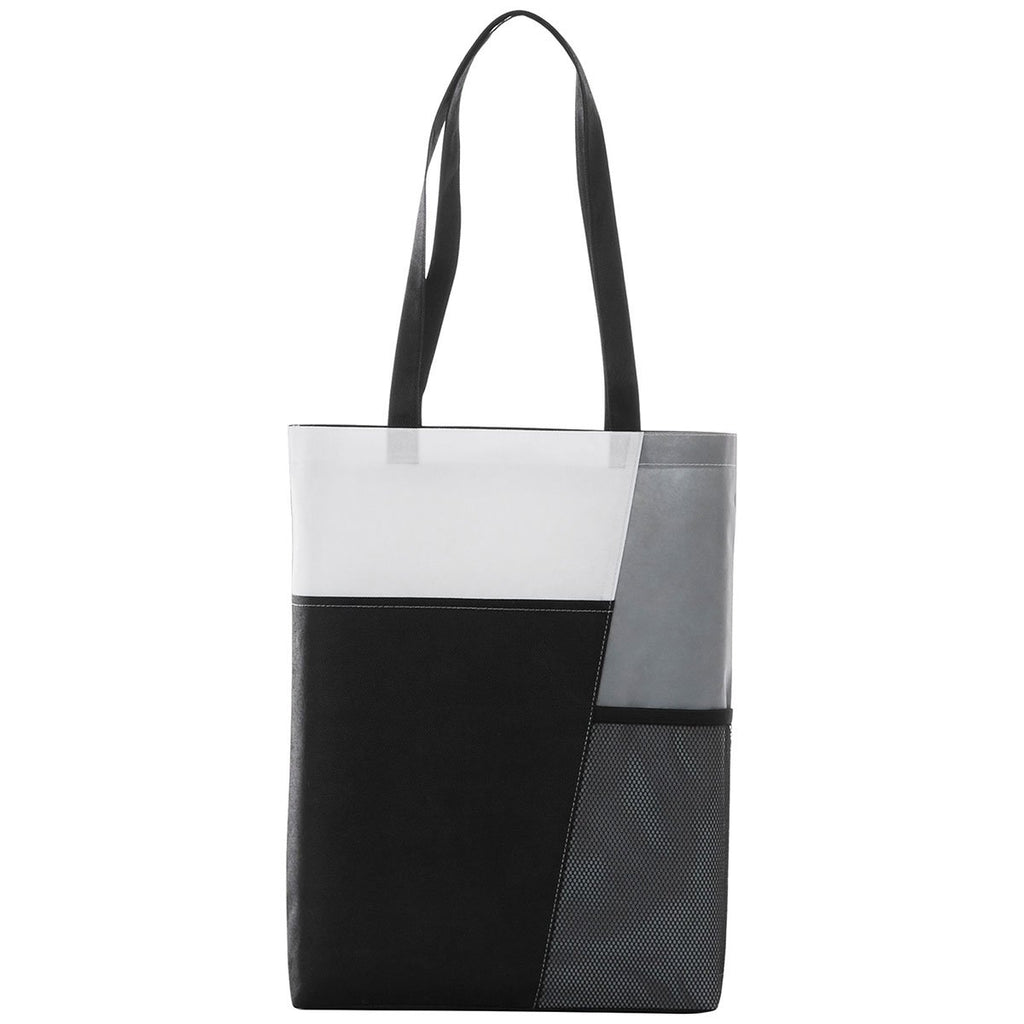 Bullet White Trip Non-Woven Convention Tote