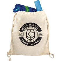 Bullet Natural Large Cotton Drawstring Bag