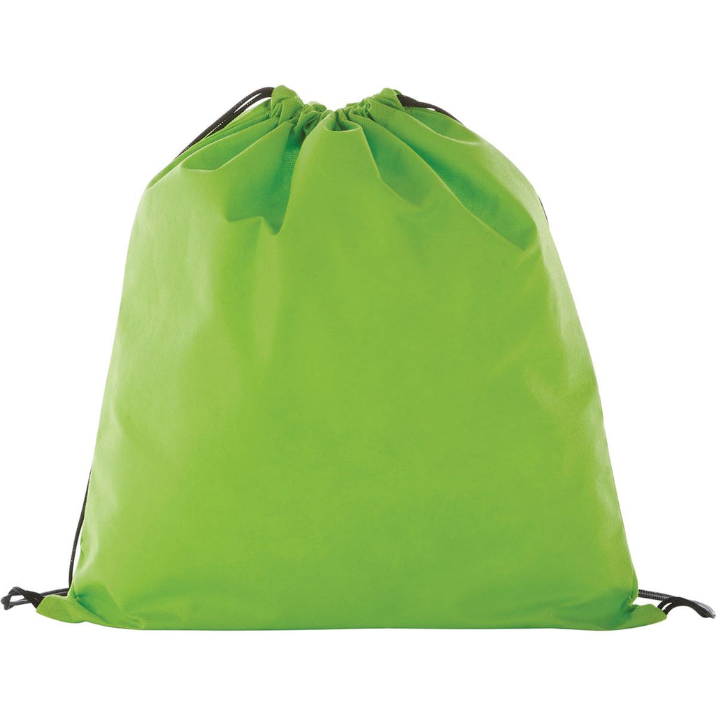 Bullet Lime Mega Non-Woven Drawstring Bag