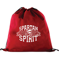 Bullet Red Mega Non-Woven Drawstring Bag