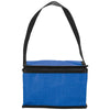 Bullet Royal Blue Crossweave Non-Woven Lunch Cooler