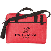 Bullet Red Heather Briefcase