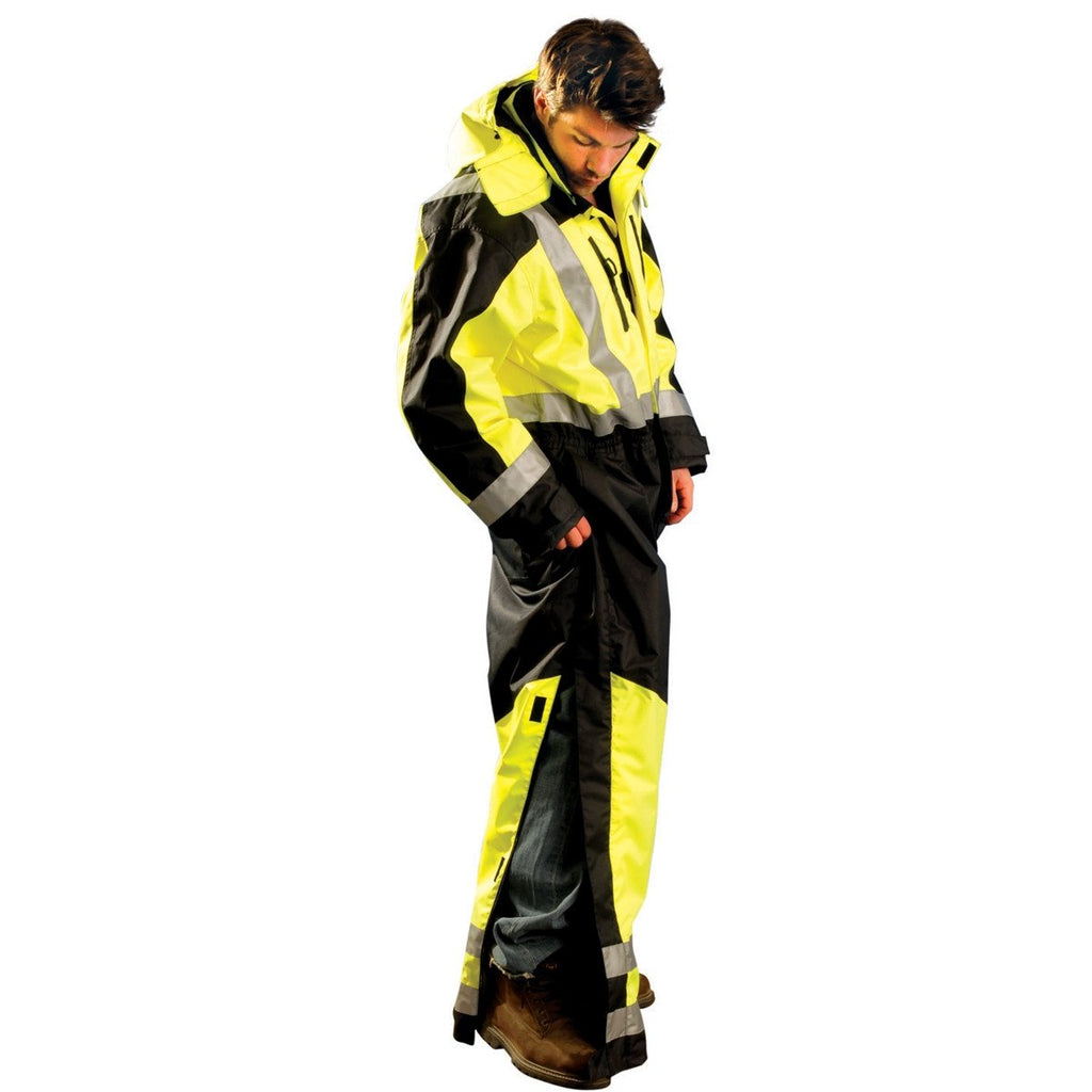 OccuNomix Men's Yellow Speed Collection Premium Cold Weather Coverall