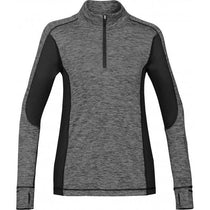 Stormtech Women's Carbon Heather/Black Lotus 1/4 Zip