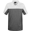Stormtech Men's White/Carbon Heather Reef Polo
