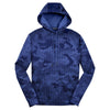 Sport-Tek Men's True Royal Sport-Wick CamoHex Fleece Hooded Pullover