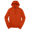 Sport-Tek Men's Deep Orange Pullover Hooded Sweatshirt