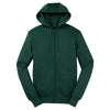 Sport-Tek Men's Forest Green Full-Zip Hooded Sweatshirt