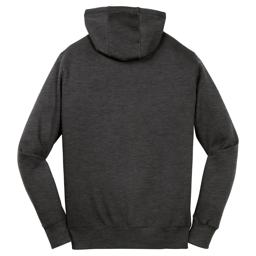 Sport-Tek Men's Graphite Heather Full-Zip Hooded Sweatshirt