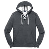 Sport-Tek Men's Graphite Heather Lace Up Pullover Hooded Sweatshirt