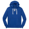 Sport-Tek Men's True Royal Lace Up Pullover Hooded Sweatshirt