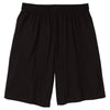 Sport-Tek Men's Black Jersey Knit Short with Pockets