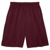 Sport-Tek Men's Maroon PosiCharge Tough Mesh Pocket Short