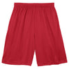 Sport-Tek Men's True Red PosiCharge Tough Mesh Pocket Short