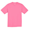 Sport-Tek Men's Bright Pink PosiCharge RacerMesh Tee