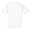 Sport-Tek Men's White PosiCharge RacerMesh Tee