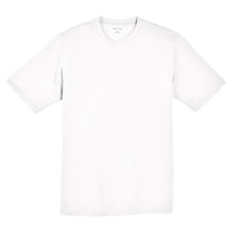 Sport-Tek Men's White PosiCharge RacerMesh Tee