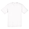 Sport-Tek Men's White PosiCharge RacerMesh Tee