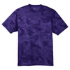 Sport-Tek Men's Purple CamoHex Tee