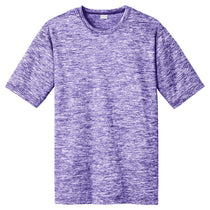 Sport-Tek Men's Purple Electric PosiCharge Electric Heather Tee