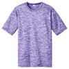 Sport-Tek Men's Purple Electric PosiCharge Electric Heather Tee